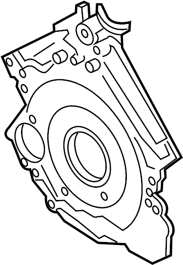 3.0L 06E109285H GENUINE OEM AUDI 2.8L 3.0 3.2L V6 EA837 VW Audi Timing Cover 2009-2017