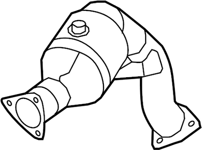 DAS MOTOR HAUS OEM Replacement Catalytic Converters and Oxygen Sensors for Audi VW