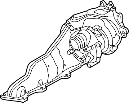 079145721 GENUINE OEM CEU Audi Engine 4.0L Left 2013-2018