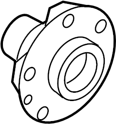 4D0407613E GENUINE OEM AUDI VW BEARING HUB 2000-2015