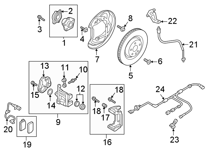 4M0407625E GENUINE OEM AUDI VW BEARING 2005-2027