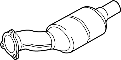 Bayern Automotive catalytic converter for 3.0L TDI EA897 Audi A6, A7, and Q5 2014-2016