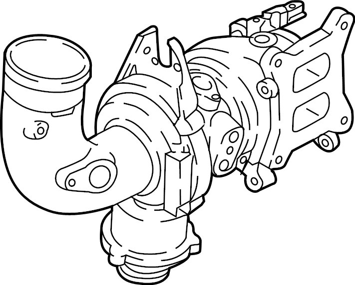 DAS MOTOR HAUS 06L145689E TURBOCHARGER 2.0L EA888 GEN 4 AUDI VW 2022-2025