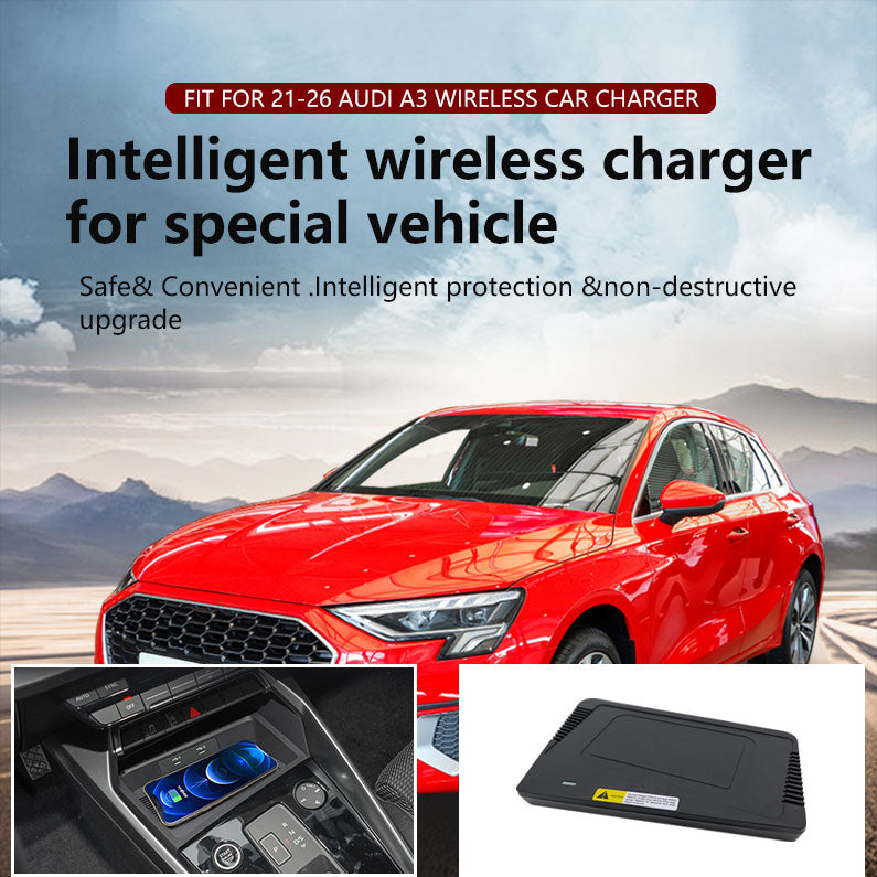 Bayern MotorWerks Wireless Car Phone Chargers 15W Fast Charging with Magnetic Cradles