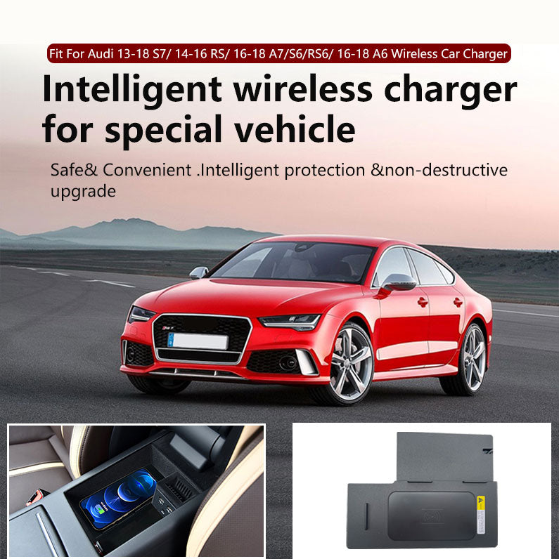 Bayern MotorWerks Wireless Car Phone Chargers 15W Fast Charging with Magnetic Cradles