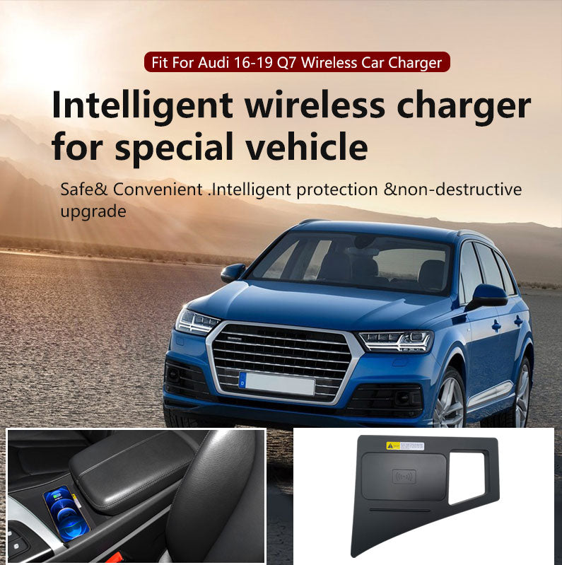 Bayern MotorWerks Wireless Car Phone Chargers 15W Fast Charging with Magnetic Cradles
