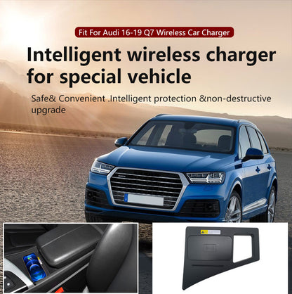 Bayern MotorWerks Wireless Car Phone Chargers 15W Fast Charging with Magnetic Cradles