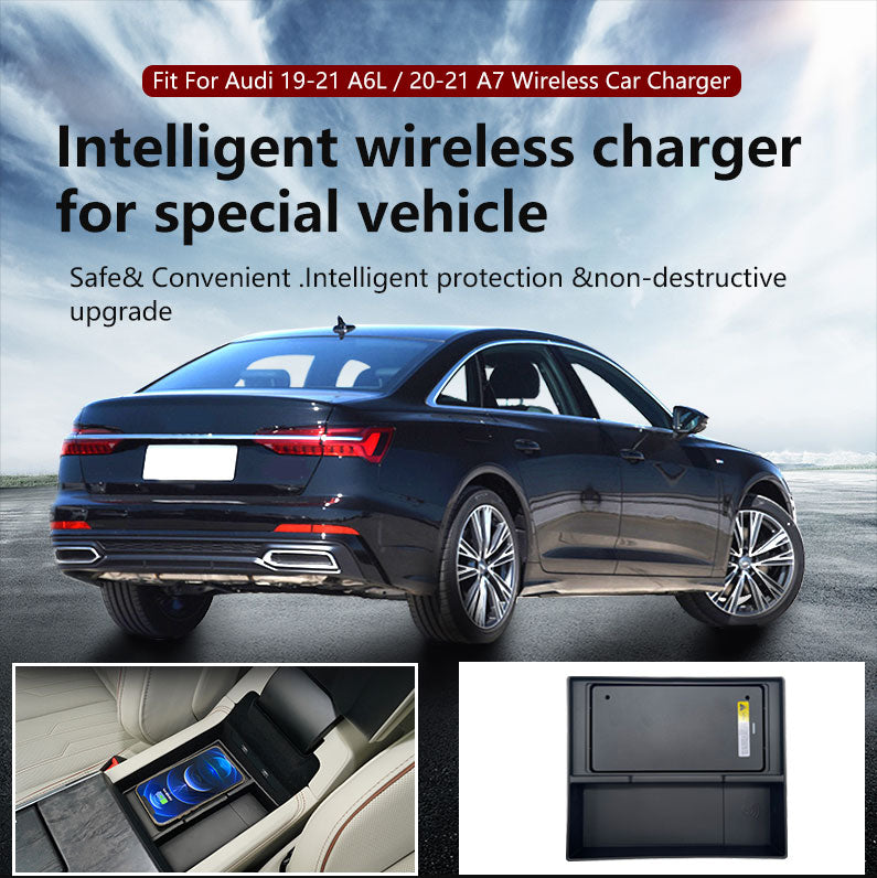 Bayern MotorWerks Wireless Car Phone Chargers 15W Fast Charging with Magnetic Cradles