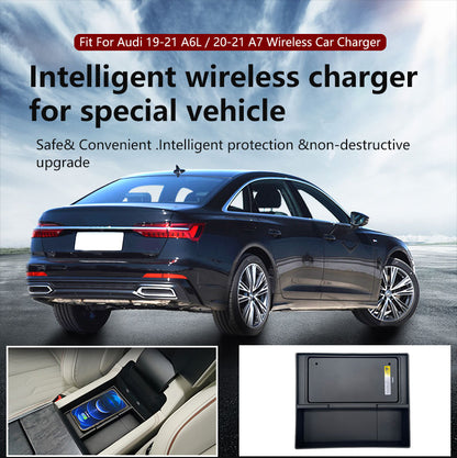 Bayern MotorWerks Wireless Car Phone Chargers 15W Fast Charging with Magnetic Cradles