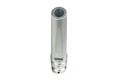 BMW aluminum handbrake cover by K2 Industries, showcasing a sleek metal hand brake cover with a polished finish.