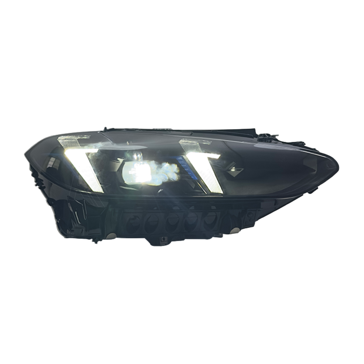 BMW 4 Series G22/G82 Snake Eyes LED headlights by K2 Industries, featuring sleek design and bright LED illumination.