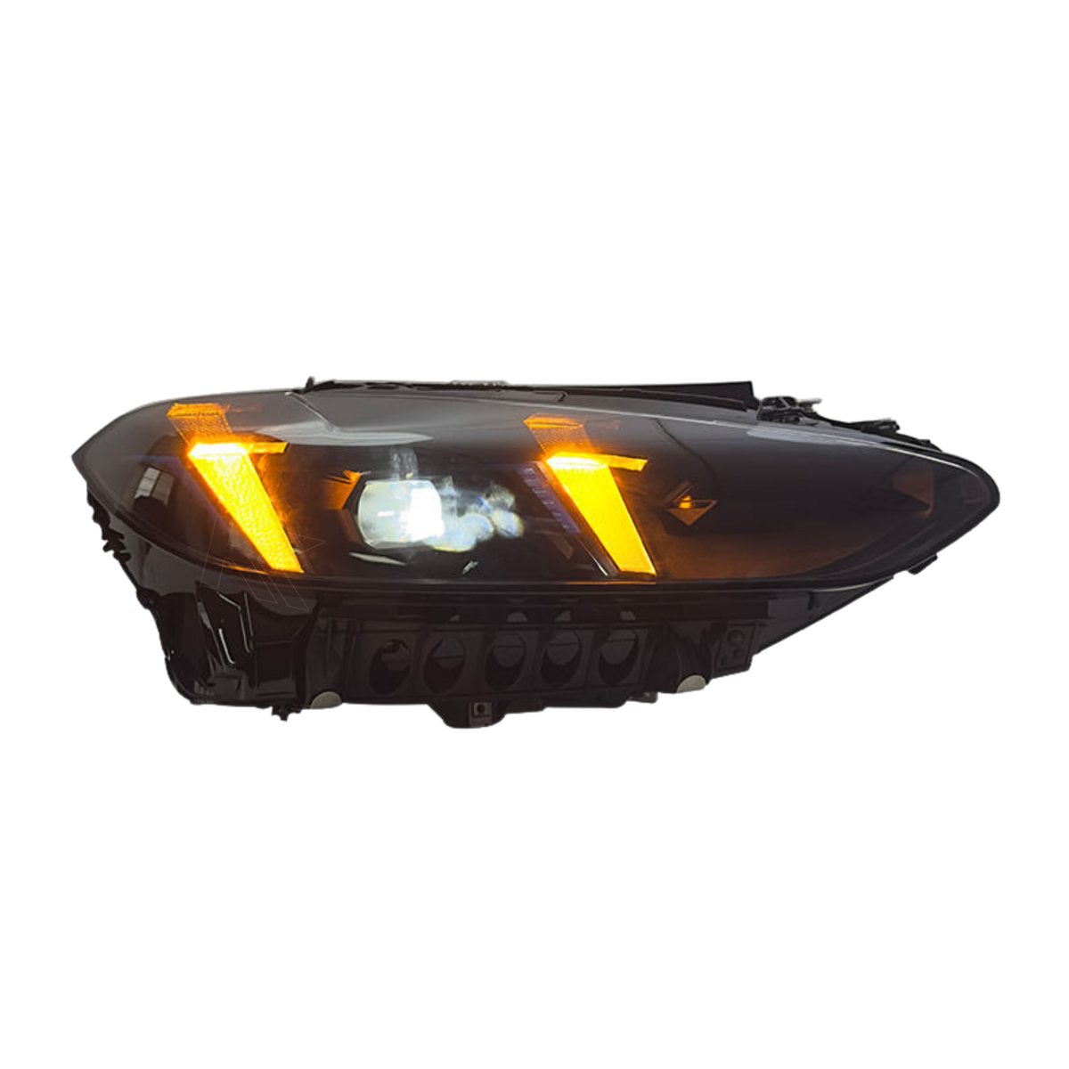 BMW 4 Series G22/G82 Snake Eyes LED headlights by K2 Industries, featuring sleek design and bright LED illumination.