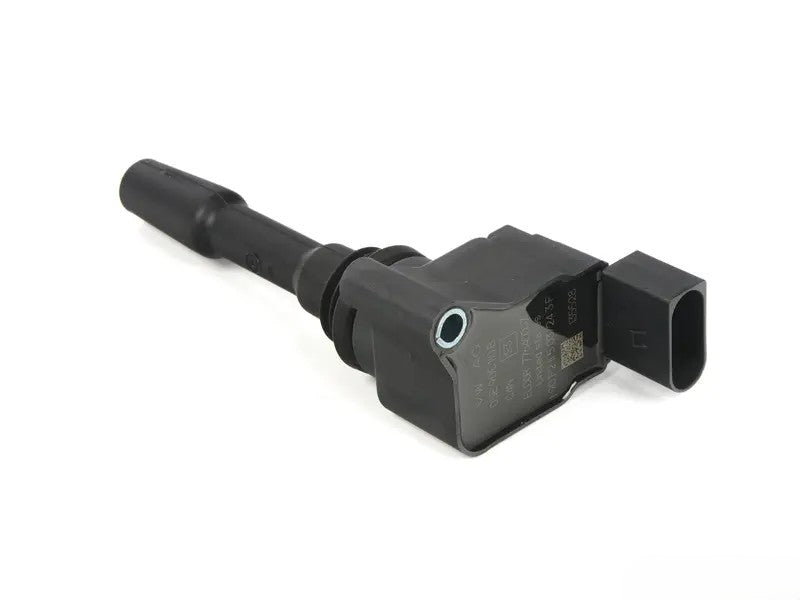 Genuine OEM VW Audi 1.5L engine ignition coil, University VW Audi brand, shown in close-up for 2022-2026 vehicles.