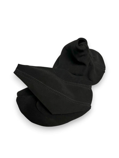 Genuine suede BMW E36 3 Series shift and parking brake boot cover, fits 1991-2004, by JTS Custom Upholstery.