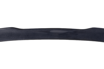BMW 3 Series G20 G28 G80 M3 carbon fiber trunk spoiler by K2 Industries, showing sleek aerodynamic design and glossy finish.