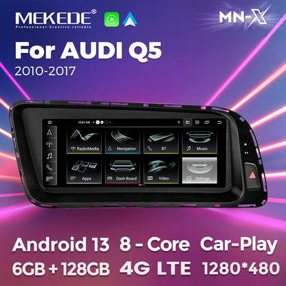 MNX 8.8" Touchscreen Upgrade for Audi Q5 2009-2017 with Android/CarPlay Multimedia