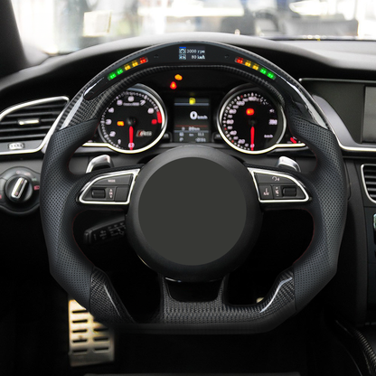 Carbon Fiber LED Steering Wheel for Audi S/RS 2012-2021