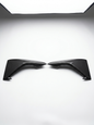 BMW 2 Series M2 F87 carbon fiber front flaps by K2 Industries, showcasing sleek aerodynamic design for 2014-2021 models.