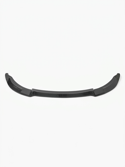 BMW 3 Series F80 M3 F82 F83 M4 CS style carbon fiber front lip by K2 Industries, showing its sleek, aerodynamic design.