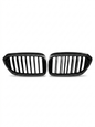 BMW 5 Series G30 carbon fiber front grille by K2 Industries, showcasing sleek, textured carbon fiber design for a modern look.