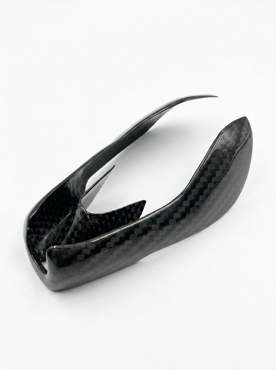 BMW 3/4 Series G80/G81/G82/G83/G87 carbon fiber gear shift knob by K2 Industries, sleek and modern shifter for 2021+ models.