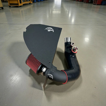 Palenon Performance 380HP cold air intake for BMW G20 320i, 330i, G42 230i with B48 B46 engine upgrade, engine bay view