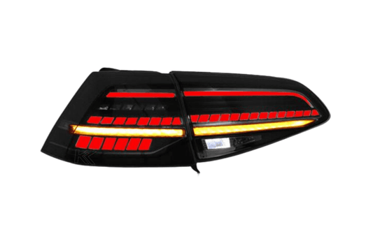 VW MK7 Golf 7 and Golf MK7 7.5 Euro Style Tail Lights 2013-2019 - AudiGear.com - Tail Lights