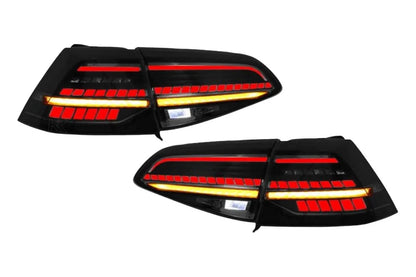 VW MK7 Golf 7 and Golf MK7 7.5 Euro Style Tail Lights 2013-2019