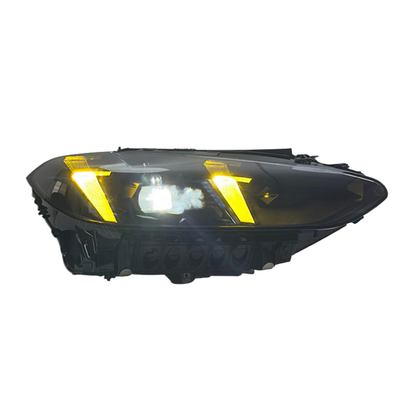 K2 Industries BMW 4 Series G22/G82 Snake Eyes LED headlights with modern daytime running lights and sleek design for 2021+ models