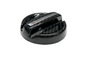 BMW MPerformance carbon fiber engine oil cover by K2 Industries, showcasing a sleek, lightweight carbon fiber oil cap for engine upgrade.