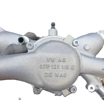 6.3L W12 07P121121B GENUINE OEM W12 Audi Engine Thermostat Housing 2012-2016