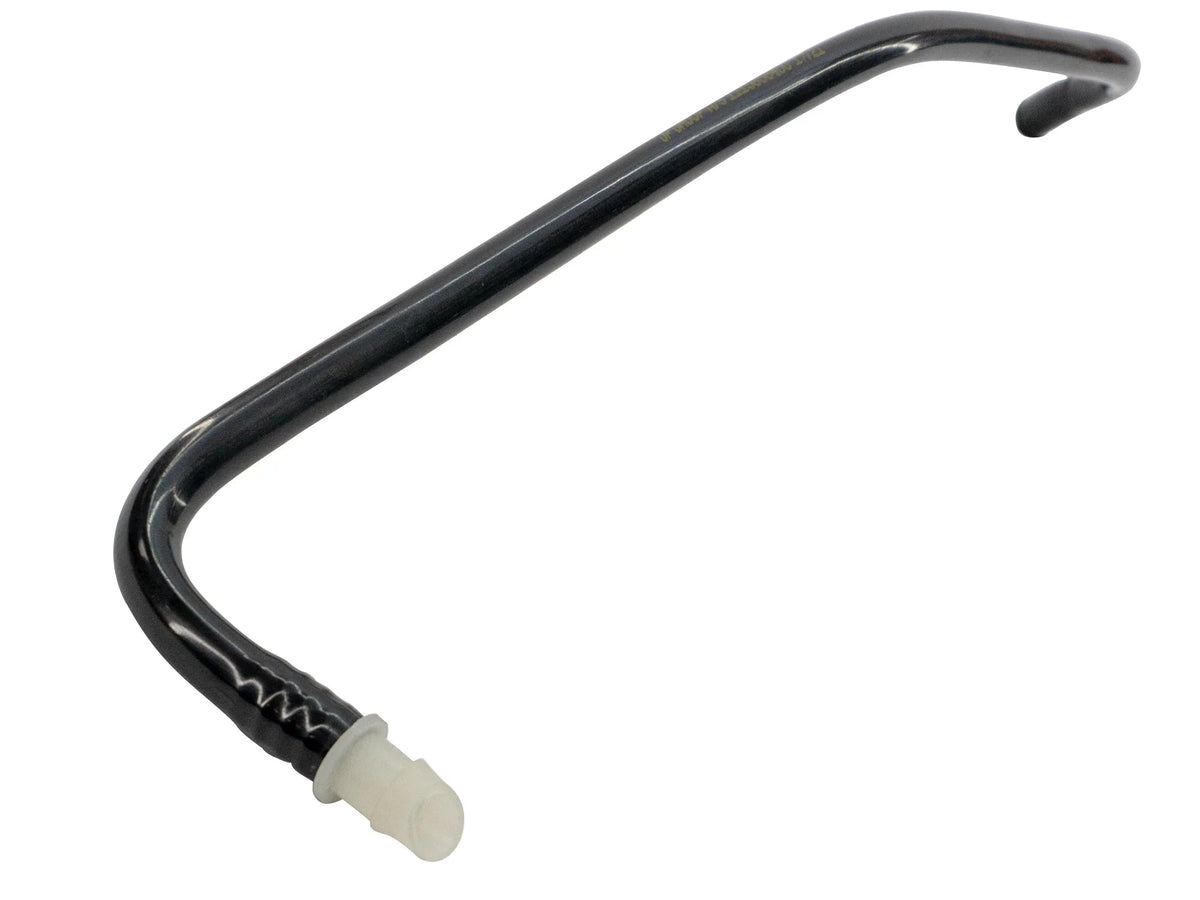 GoWesty fuel filler neck breather pipe with metal connectors, designed for vehicle fuel system ventilation.
