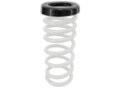GoWesty Spring Pad (Front Upper) for Vanagon, shock mount and camber plate component, shown installed on vehicle suspension.