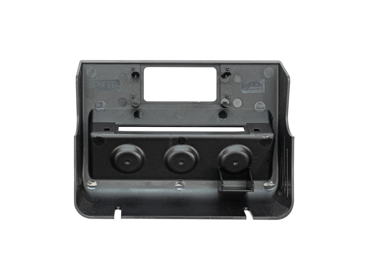 GoWesty Locker & Decoupler Switch Panel for Syncro vehicles, black electrical accessory with underside view.