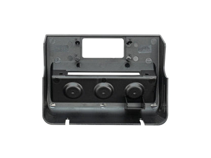 GoWesty Locker & Decoupler Switch Panel for Syncro vehicles, black electrical accessory with underside view.