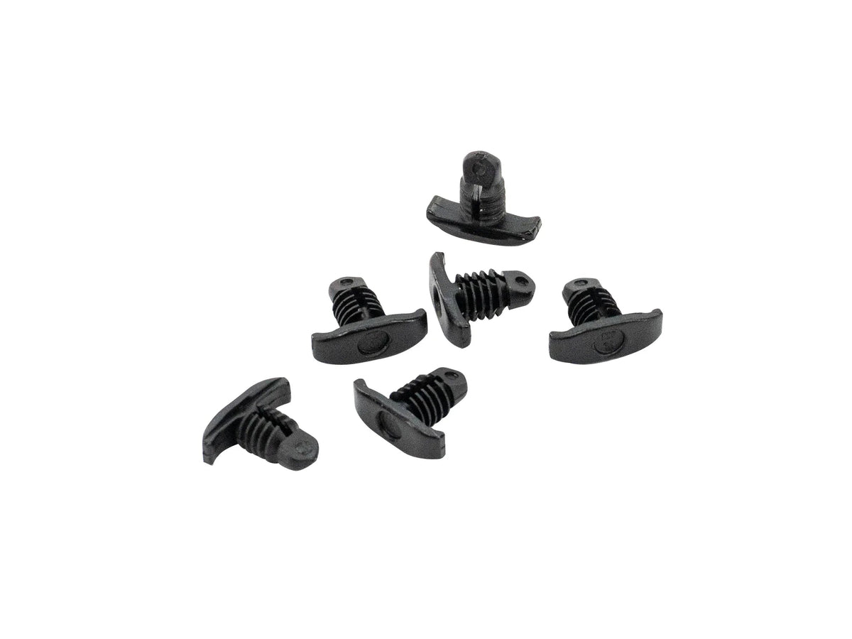 GoWesty front door seal clip for 1980-91 Vanagon, pack of 6, vehicle part for door seal installation and maintenance.