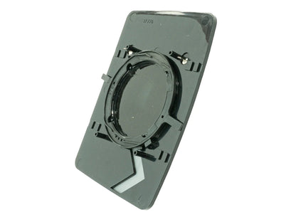 GoWesty aftermarket power mirror glass replacement, close-up view of replacement mirror glass panel