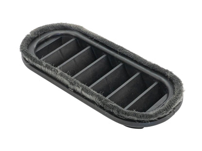 GoWesty Vanagon air duct cover for front cab door, replacement vent panel with textured finish and mounting details.