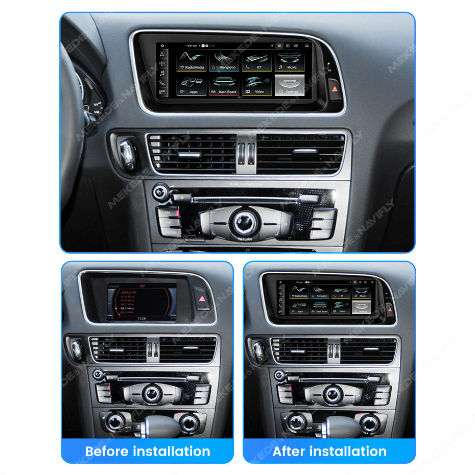 MNX 8.8" Touchscreen Upgrade for Audi Q5 2009-2017 with Android/CarPlay Multimedia