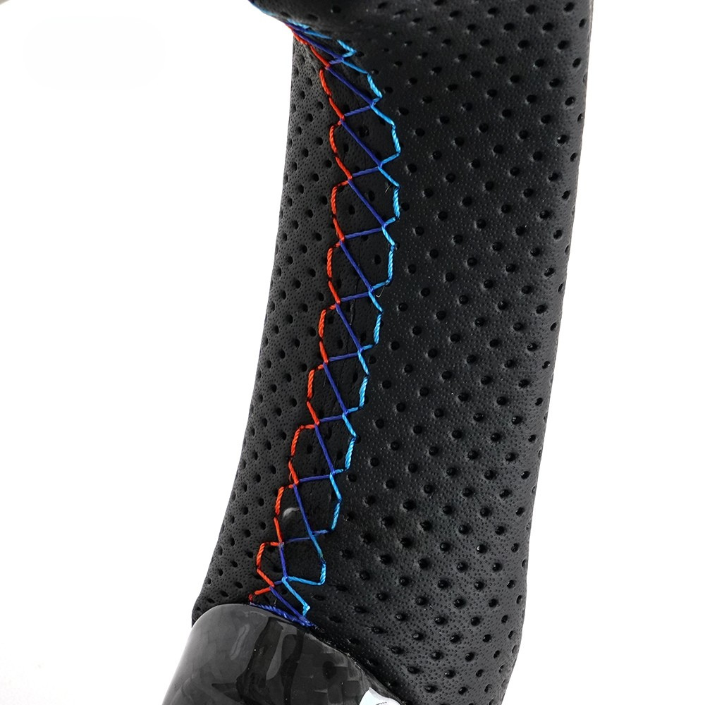 Vekto real carbon fiber M Sport steering wheel for BMW F90 M5, F10 5 Series, F07 F11 F Series with sporty design