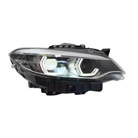 BMW 2 Series F22/F23/F87 LED headlights by K2 Industries with sleek spoon style design for 2014-2021 models.