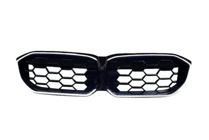 BMW 3 Series G20 G28 G80 LCI front grille by K2 Industries, featuring LED accents and a sleek black design.
