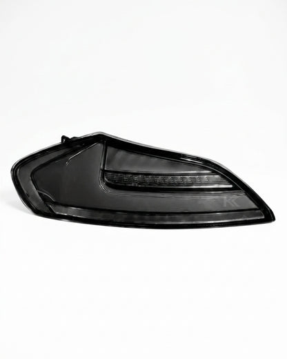 BMW Z4 E89 tail lights upgrade by K2 Industries featuring clear and red LED tail light designs for 2008-2016 models.