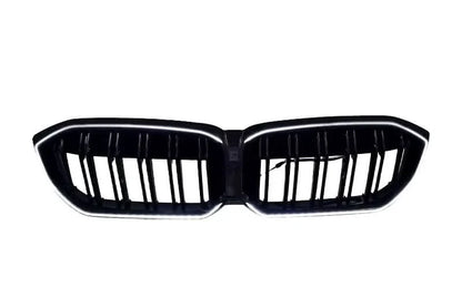 BMW 3 Series G20 G28 G80 LCI LED front grille by K2 Industries, with sleek LED accents and chrome finish.