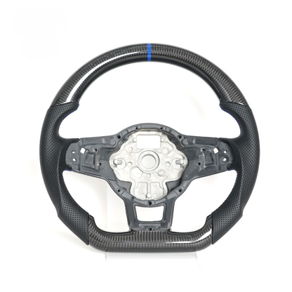 Real Carbon Fiber Steering Wheel for Volkswagen Golf 7 MK7 GTI