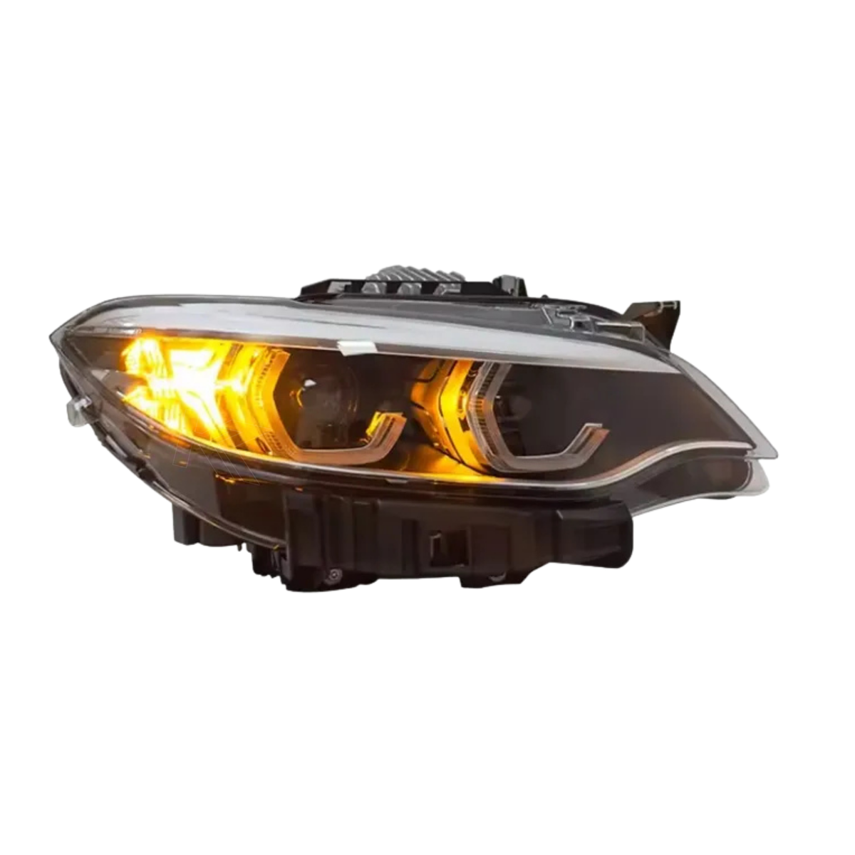 BMW 2 Series F22/F23/F87 Spoon Style LED Headlights by K2 Industries showing sleek LED design and headlight assembly.
