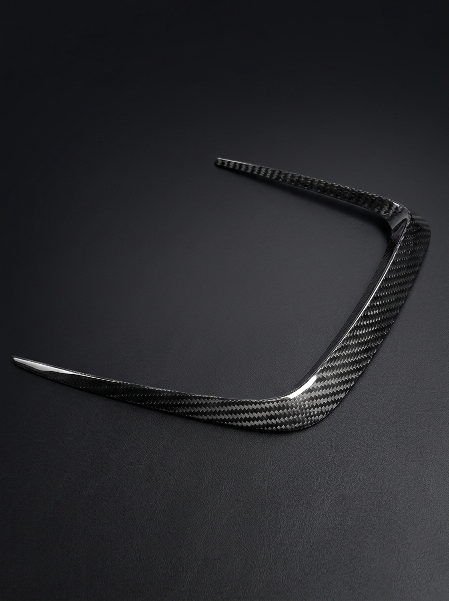 BMW 3/4 Series G80/G81/G82/G83 carbon fiber hood vents by K2 Industries, showcasing sleek, lightweight vent design for 2021+ models.