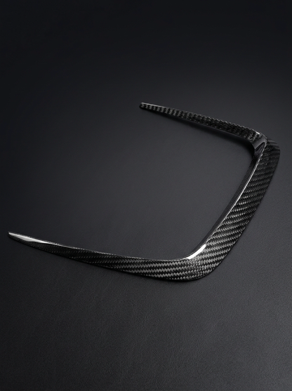 BMW 3/4 Series G80/G81/G82/G83 carbon fiber hood vents by K2 Industries, showcasing sleek, lightweight vent design for 2021+ models.