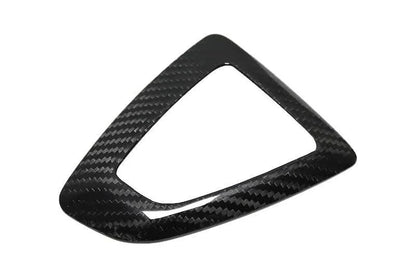 BMW F20, F22, F30, F32, F10, GT, F07, F01, X3, X4 carbon fiber gear shift knob and panel cover trim by K2 Industries