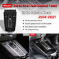 Carlinklife® center console panel for Porsche Macan 2014-2021, close-up view of the interior car accessory with detailed finish.